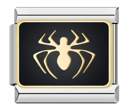 Charm Italiano con Símbolo de Araña