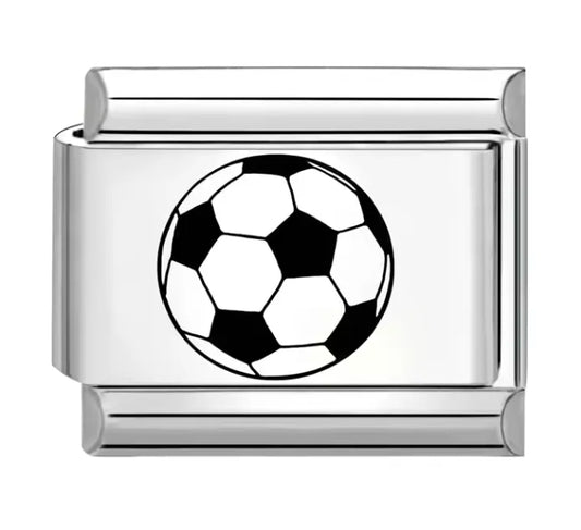 Charm Italiano "Balón de Fútbol" con Toque Deportivo
