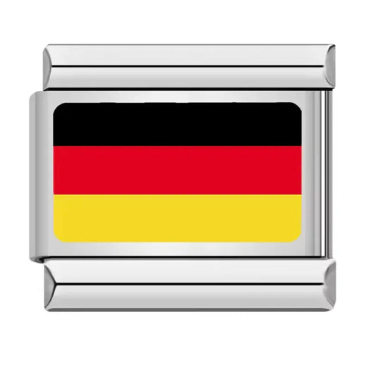 Charm Italiano con Diseño de Bandera de Alemania