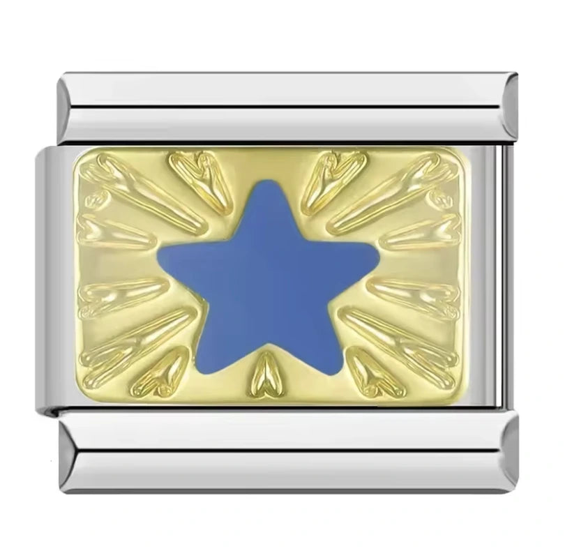 Charm Italiano con Estrella Azul