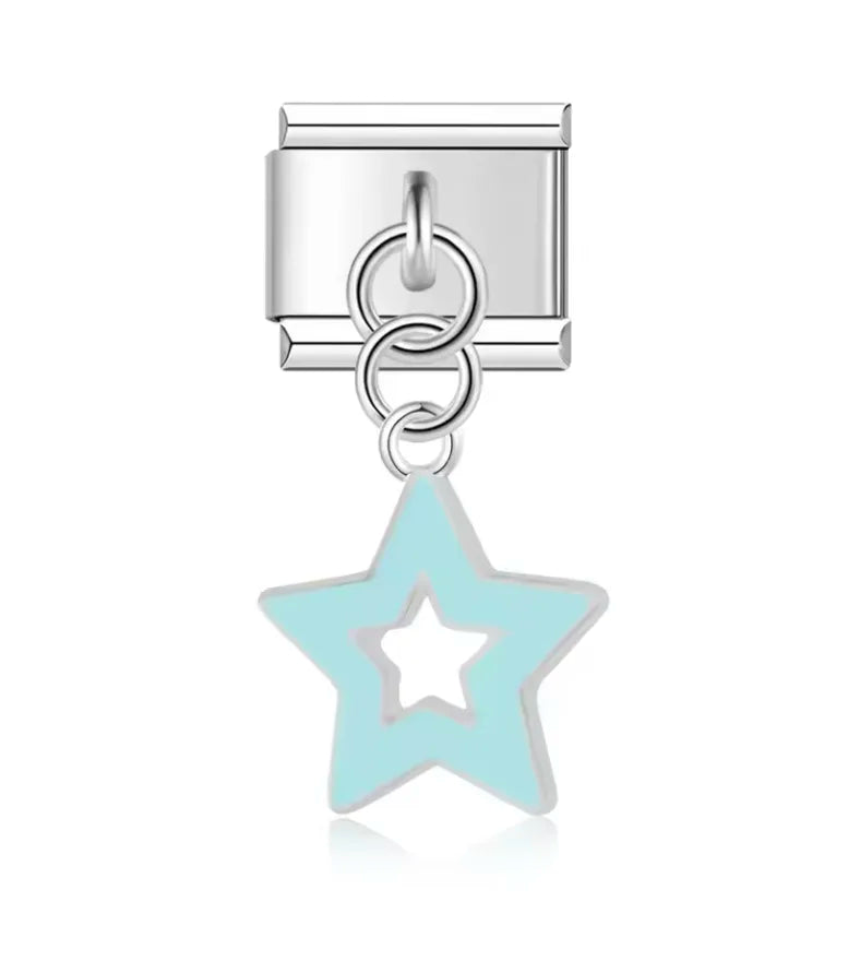 Charm Italiano Estrella Azul