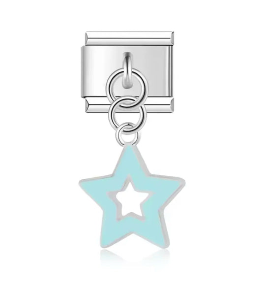 Charm Italiano Estrella Azul