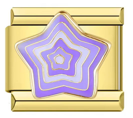 Charm Italiano Estrella Morada