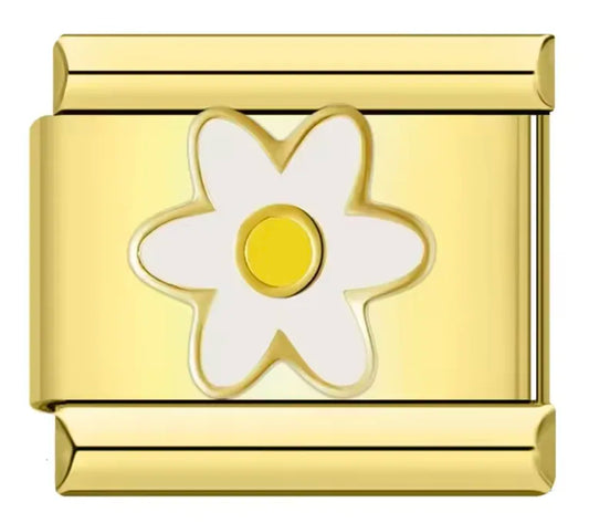 Charm Italiano Flor Dorada