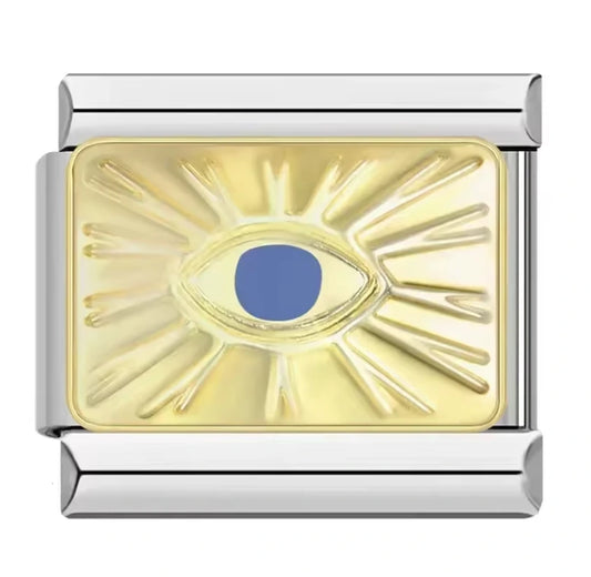 Charm Italiano con Ojo Dorado