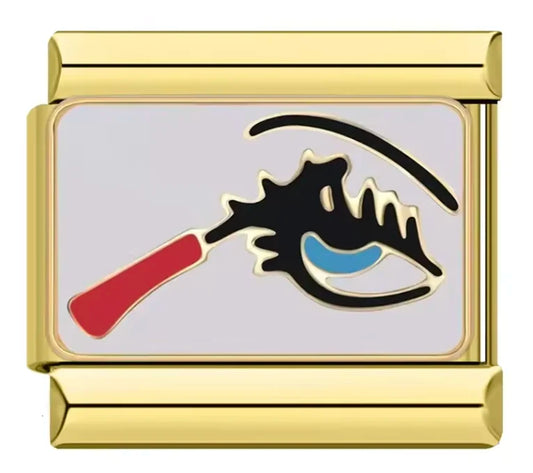 Charm Italiano Ojo con Pincel