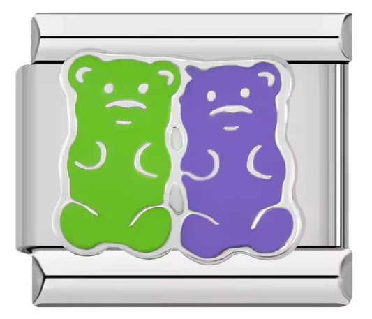Charm Italiano con Diseño de Ositos