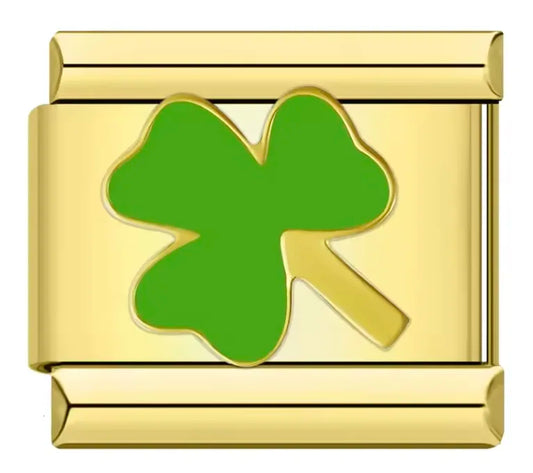 Charm Italiano "Trébol de Tres Hojas"