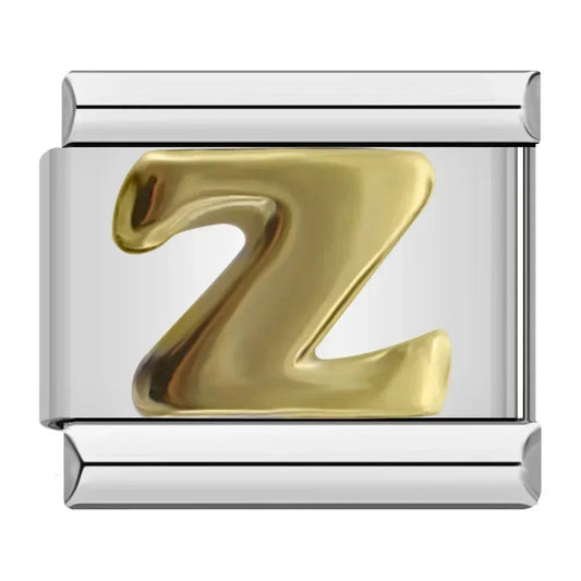 Charm Italiano con Letra Z en Plata