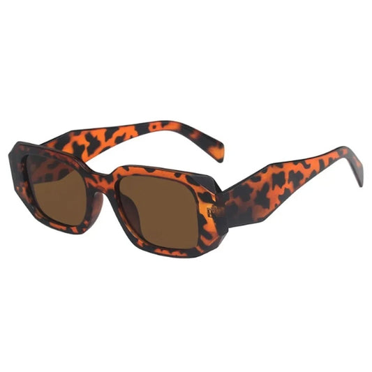 Carbonara Sunglasses Leopard Café