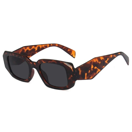 Carbonara Sunglasses Leopard Gris