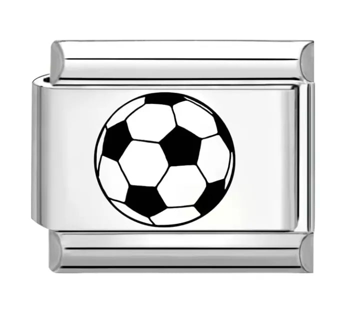 Charm Italiano "Balón de Fútbol" con Toque Deportivo