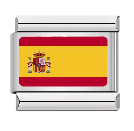 Charm Italiano con Diseño de Bandera de España