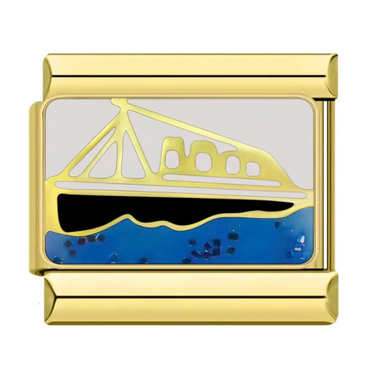 Charm Italiano Barco en Agua