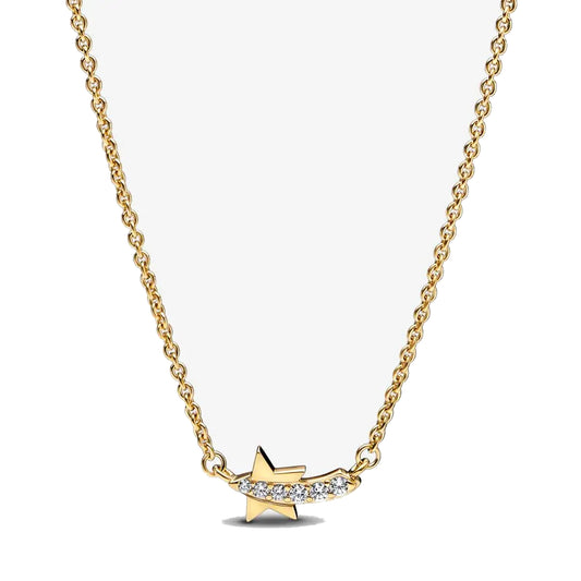 Collar con Estrella Fugaz de Oro